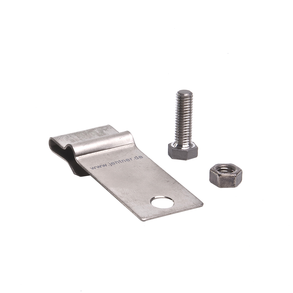 Titanium-fixation for anodes, 80 x 20  mm with screws