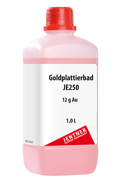 Goldplattierbad JE250 - 12 g/L Au