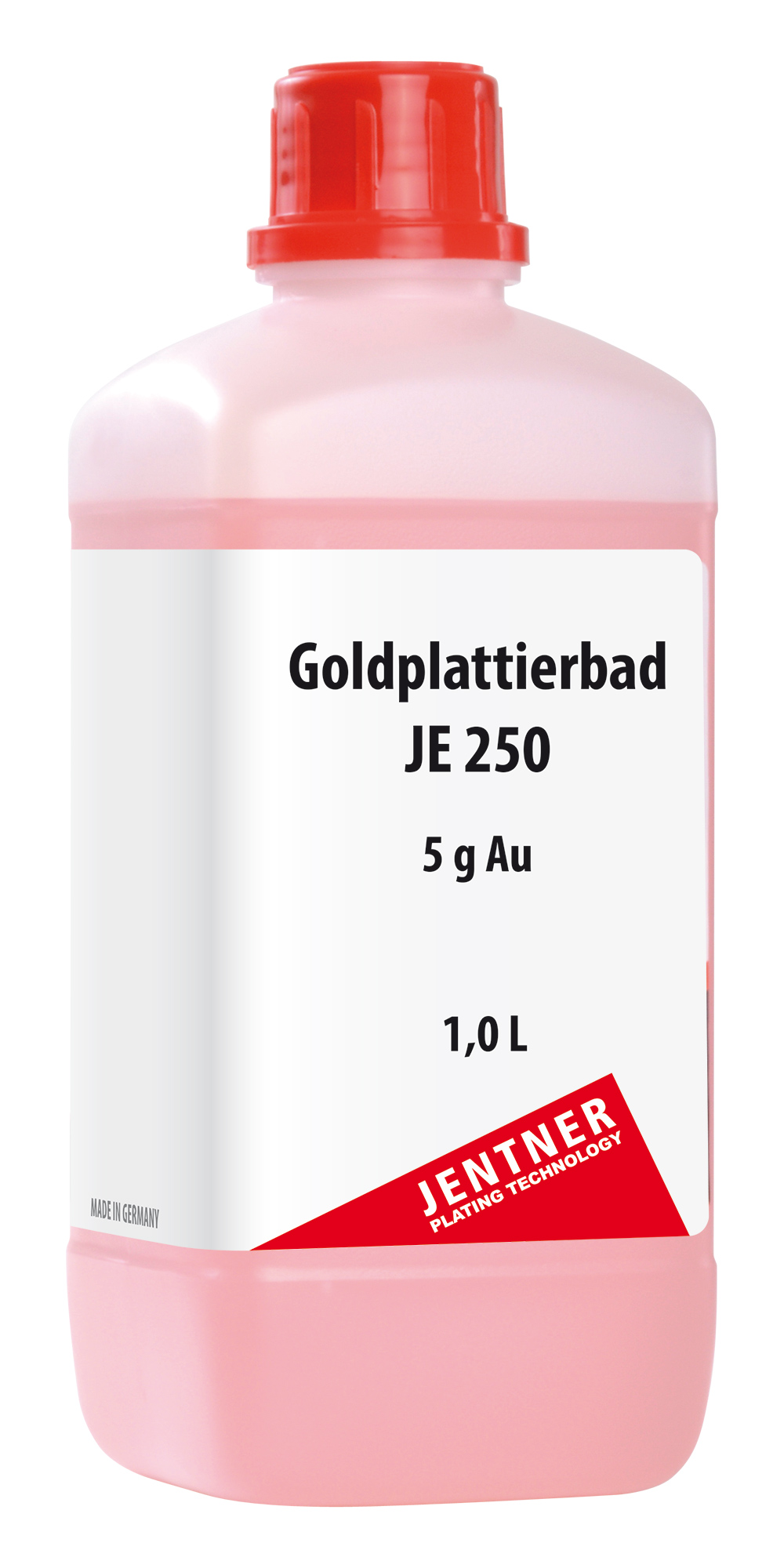 Goldplattierbad JE250 - 5 g/L Au