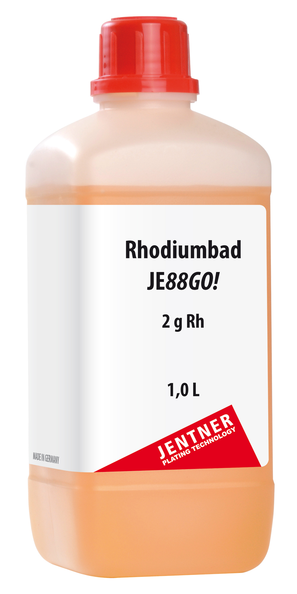 Bain de rhodium JE88 GO ! - 2 g/L Rh