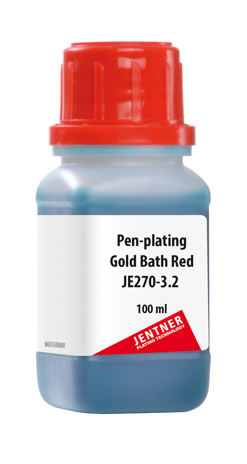 Lápiz dorado de baño rojo JE270-3.2 (2g/100ml)