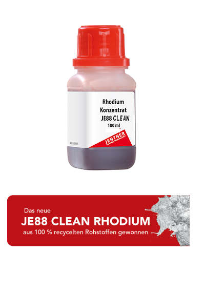 Rhodium concentrate JE88-1 CLEAN - 1 g/100ml Rh